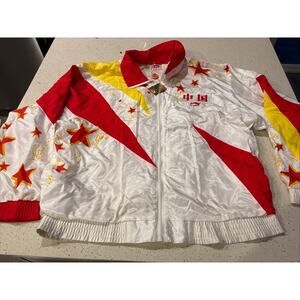 NWT VTG Li-ning Chinese National Team Jacket Ping Pong Satin Size XXL 2xl Rare